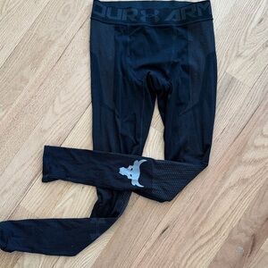 Under Armour Black Compression Leggings Heatgear men's sz Medium